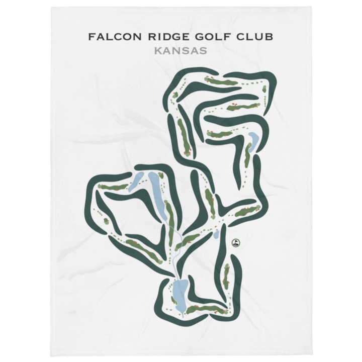 Falcon Ridge Golf Club, Kansas - Printed Golf Courses