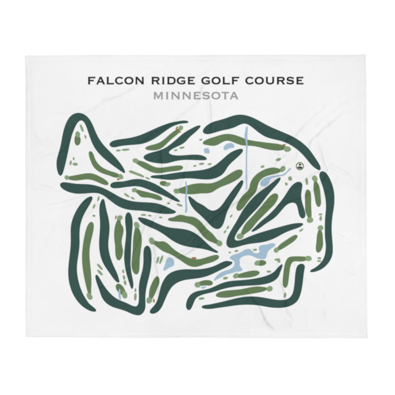 Falcon Ridge Golf Course, Minnesota - Printed Golf Courses