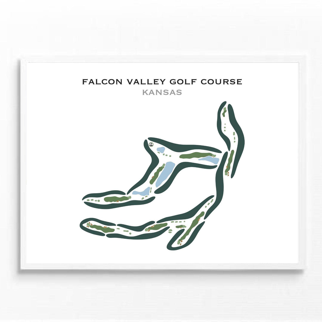 Falcon Valley Golf Course, Kansas - Golf Course Prints