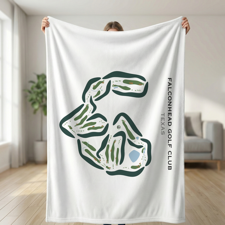Falconhead Golf Club, Texas - Printed Golf Courses