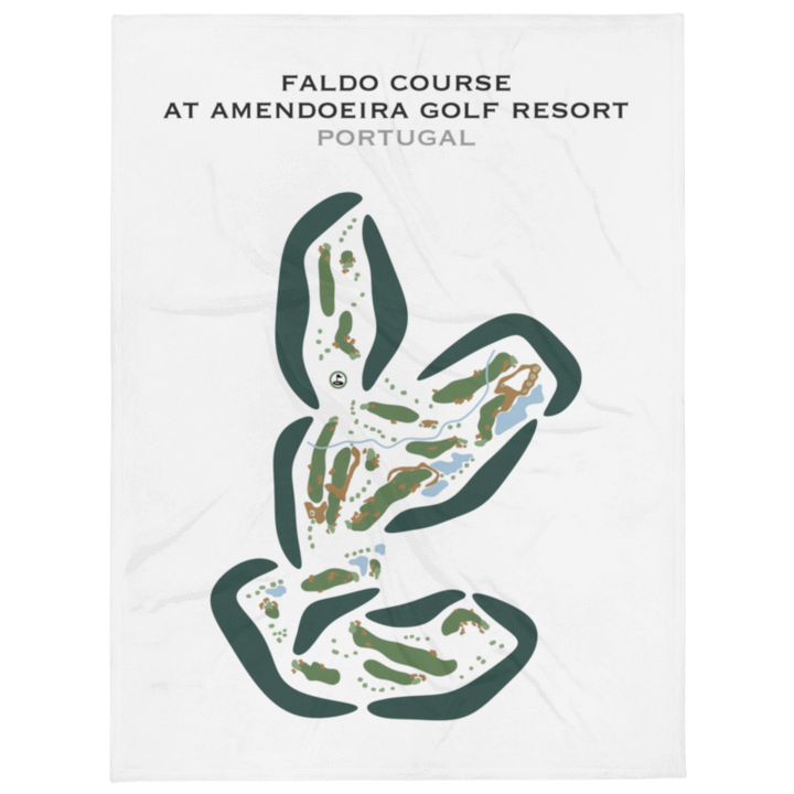 Faldo Course at Amendoeira Golf Resort, Florida - Printed Golf Courses