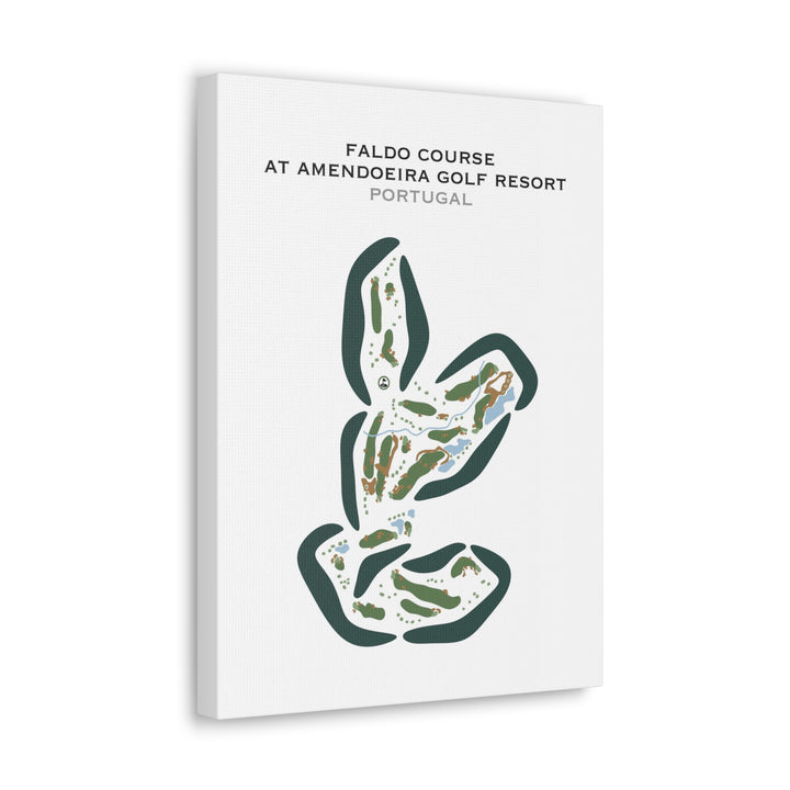 Faldo Course at Amendoeira Golf Resort, Florida - Printed Golf Courses