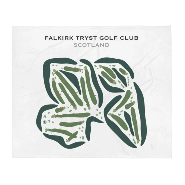 Falkirk Tryst Golf Club, Scotland - Printed Golf Courses