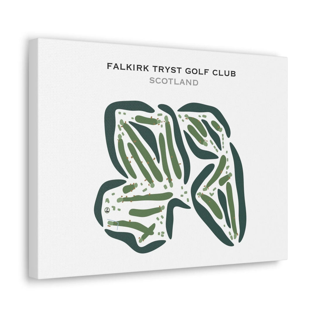 Falkirk Tryst Golf Club, Scotland - Printed Golf Courses