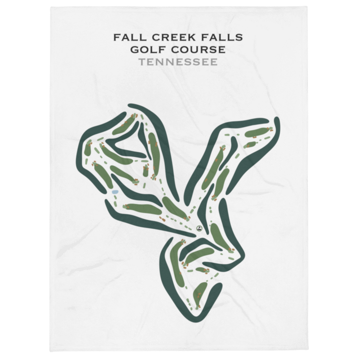 Fall Creek Falls Golf Course, Tennessee - Printed Golf Courses