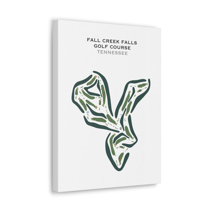 Fall Creek Falls Golf Course, Tennessee - Printed Golf Courses