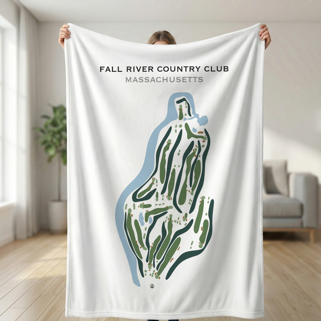 Fall River Country Club, Massachusetts - Printed Golf Courses
