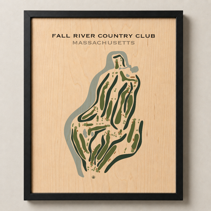 Fall River Country Club, Massachusetts - Printed Golf Courses