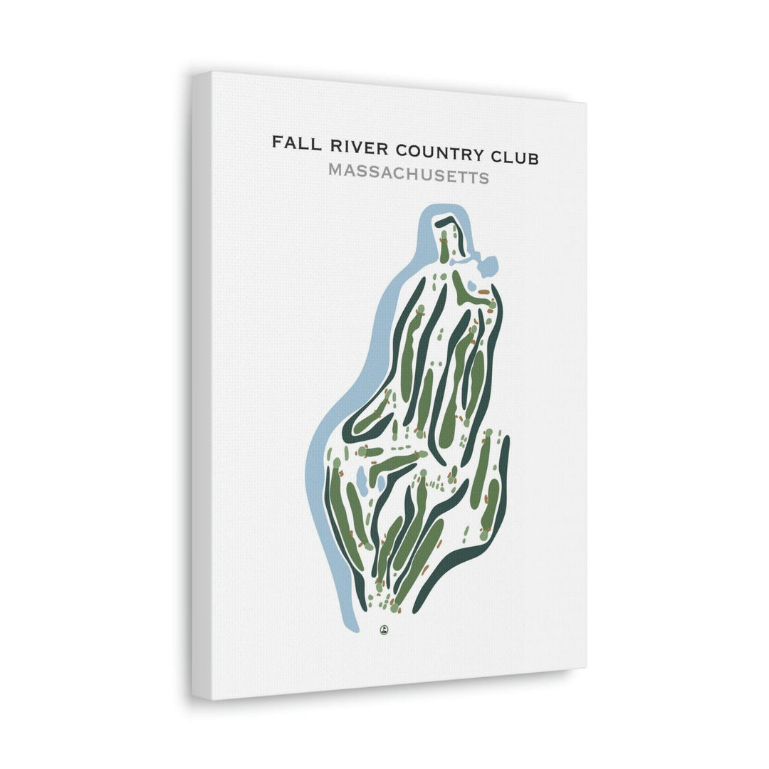 Fall River Country Club, Massachusetts - Printed Golf Courses - Golf Course Prints