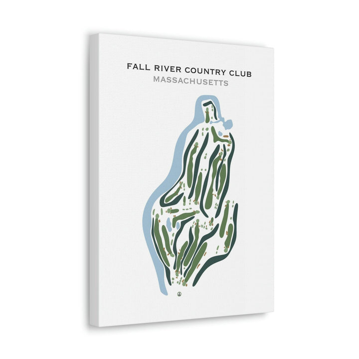 Fall River Country Club, Massachusetts - Printed Golf Courses - Golf Course Prints