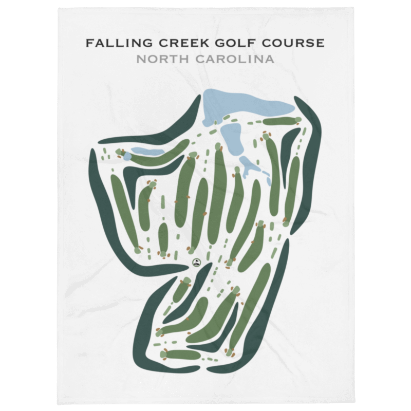 Falling Creek Golf Course, North Carolina - Printed Golf Courses