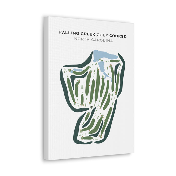 Falling Creek Golf Course, North Carolina - Printed Golf Courses