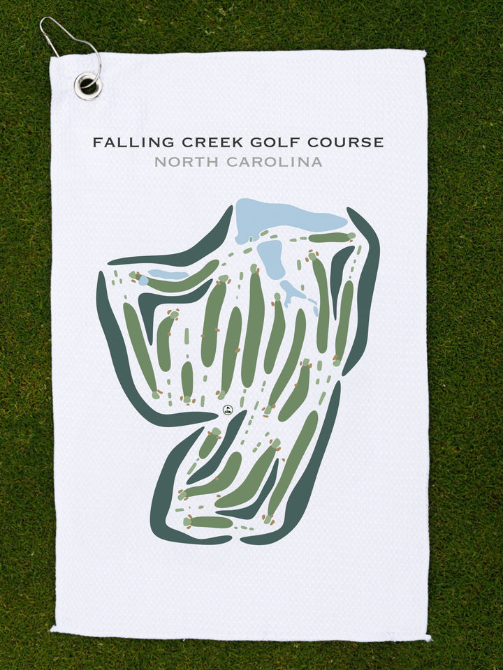 Falling Creek Golf Course, North Carolina - Printed Golf Courses