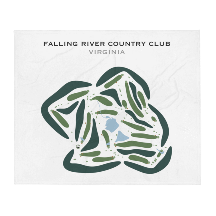 Falling River Country Club, Virginia - Printed Golf Courses