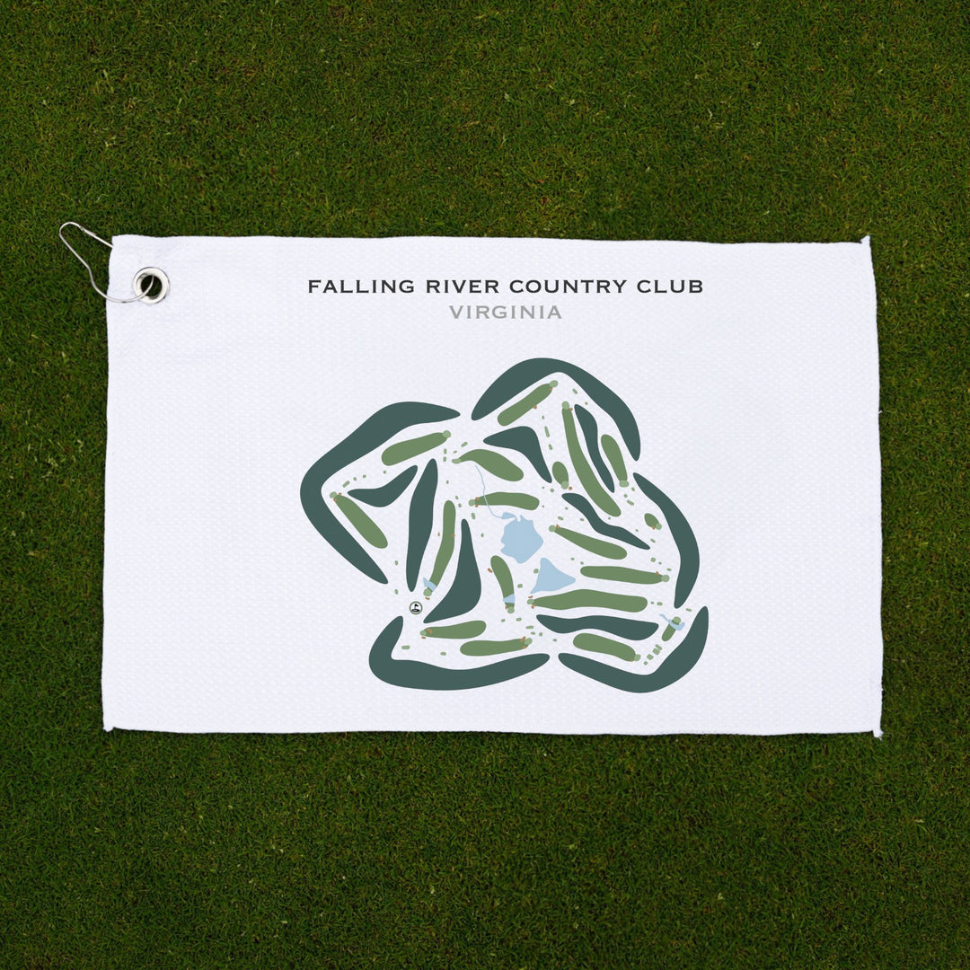 Falling River Country Club, Virginia - Printed Golf Courses