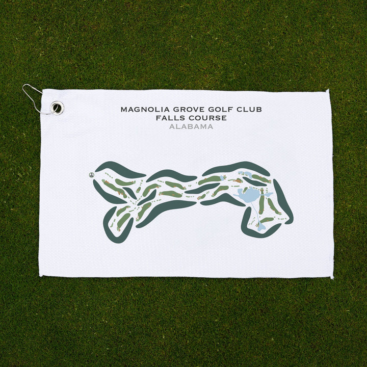 Falls Course at Magnolia Grove Golf Club, Alabama - Printed Golf Courses