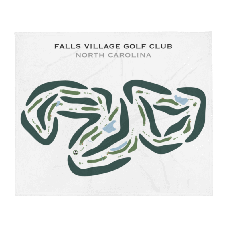 Falls Village Golf Club, North Carolina - Printed Golf Courses