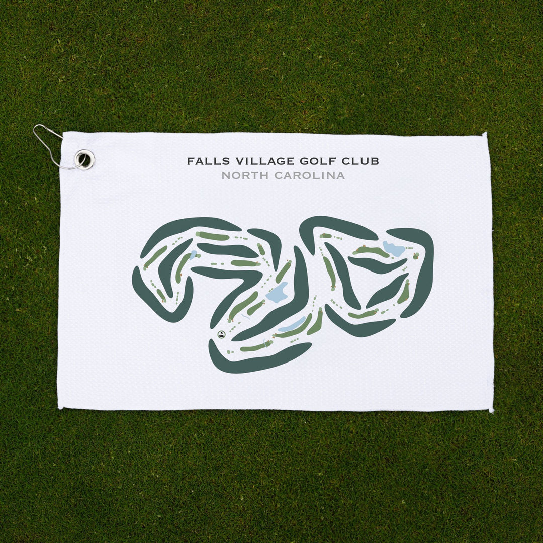 Falls Village Golf Club, North Carolina - Printed Golf Courses