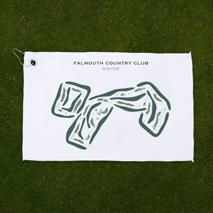 Falmouth Country Club, Maine - Printed Golf Courses