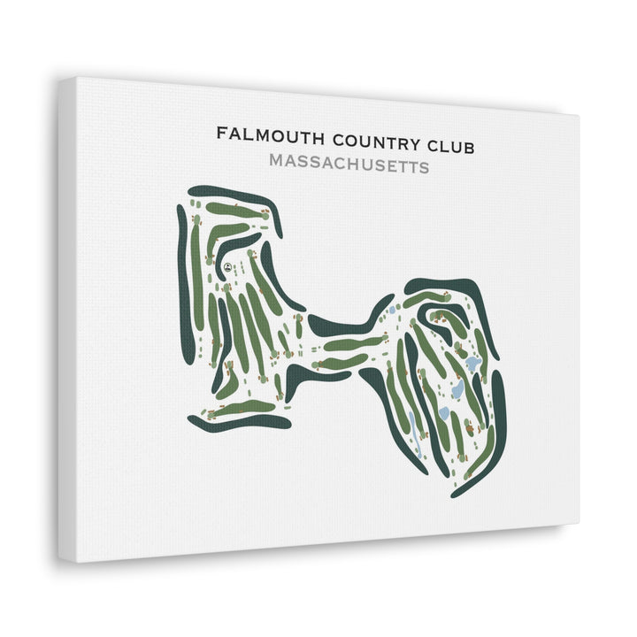 Falmouth Country Club, Massachusetts - Printed Golf Course