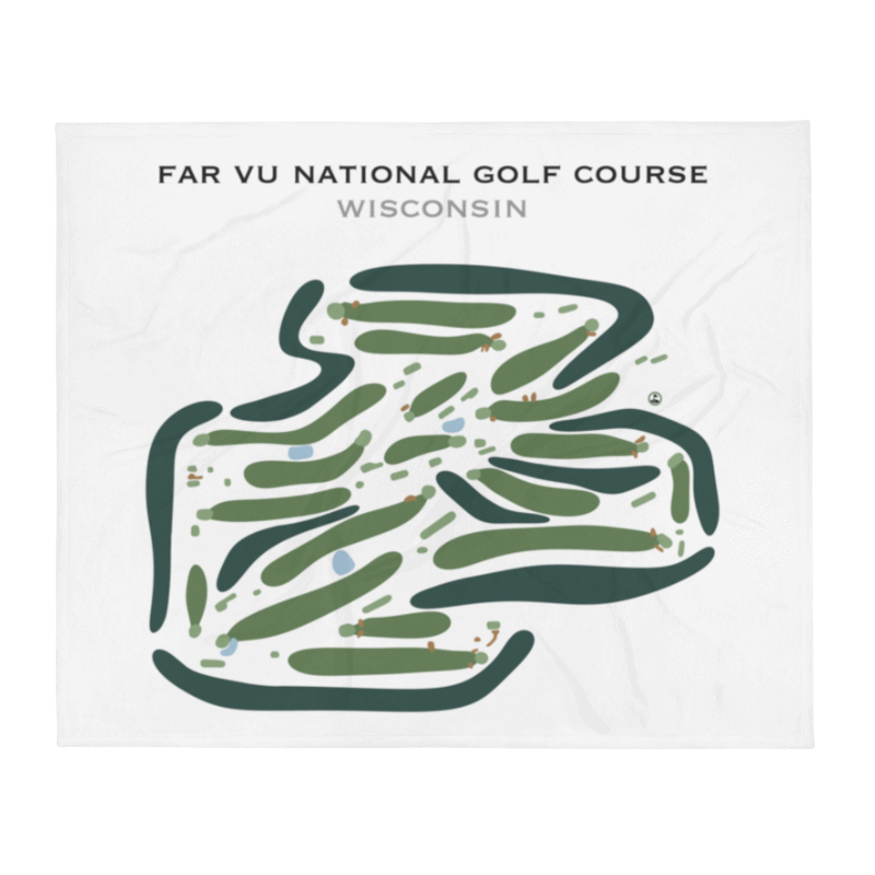 Far Vu National Golf Course, Wisconsin - Printed Golf Courses