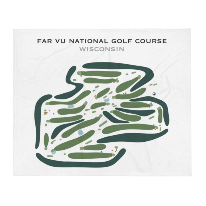 Far Vu National Golf Course, Wisconsin - Printed Golf Courses