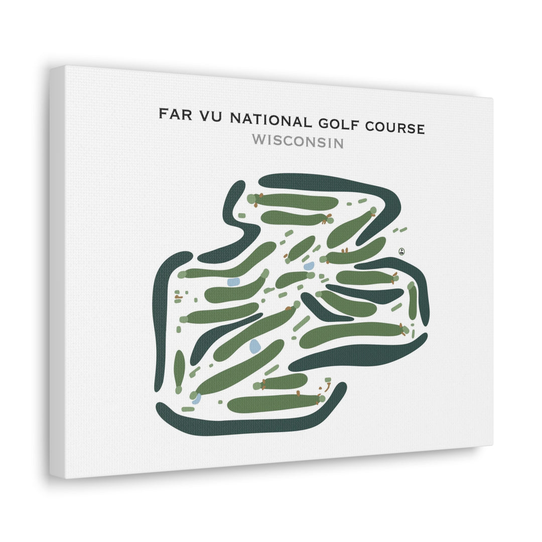 Far Vu National Golf Course, Wisconsin - Printed Golf Courses