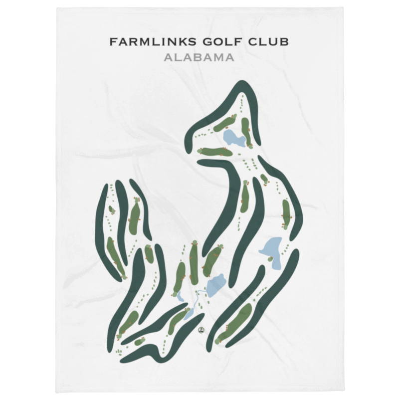 FarmLinks at Pursell Farms, Alabama - Printed Golf Course