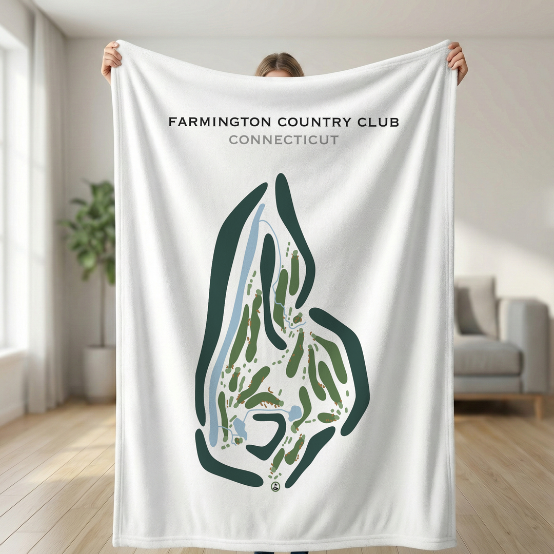 Farmington Country Club, Connecticut - Printed Golf Courses