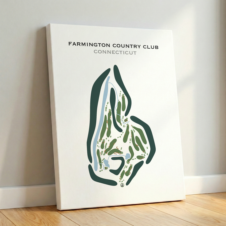 Farmington Country Club, Connecticut - Printed Golf Courses
