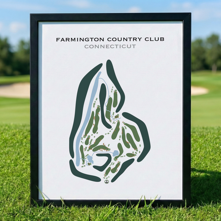 Farmington Country Club, Connecticut - Printed Golf Courses