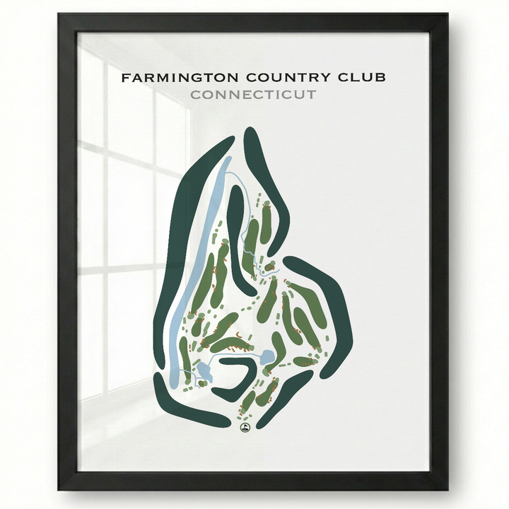 Farmington Country Club, Connecticut - Printed Golf Courses