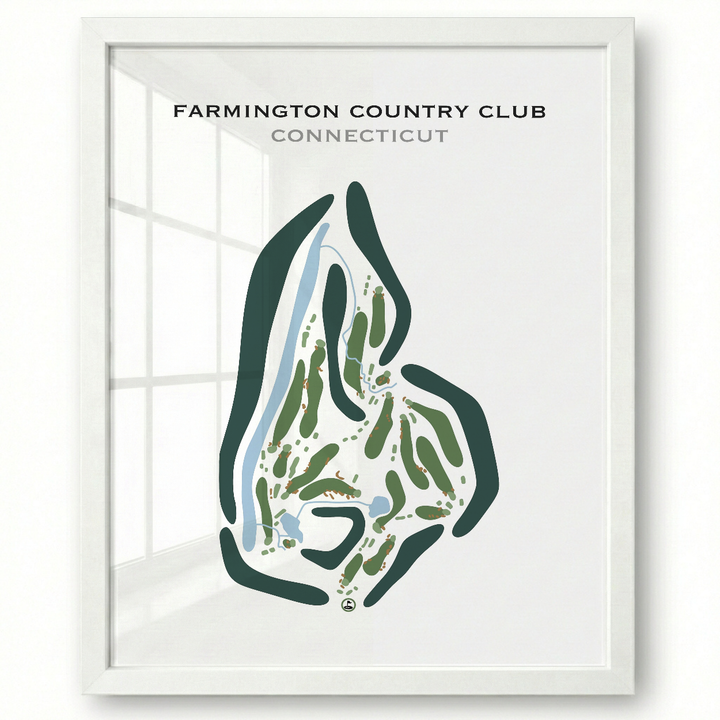 Farmington Country Club, Connecticut - Printed Golf Courses