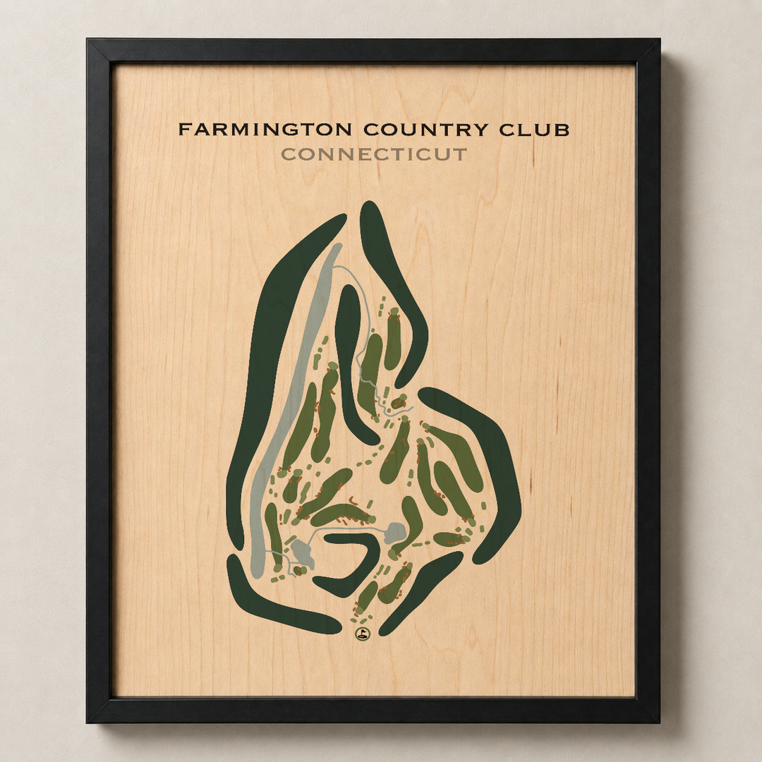 Farmington Country Club, Connecticut - Printed Golf Courses