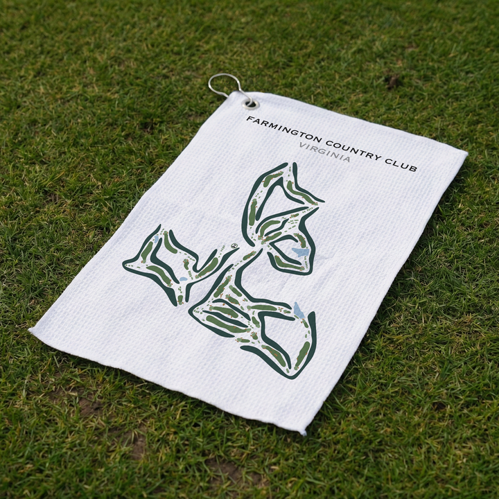 Farmington Country Club, Virginia - Printed Golf Courses