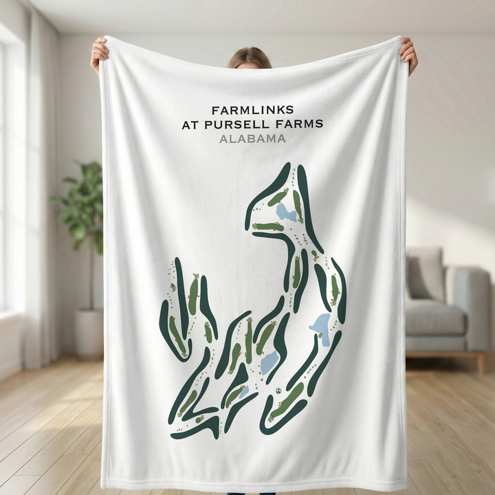 FarmLinks at Pursell Farms, Alabama - Printed Golf Course