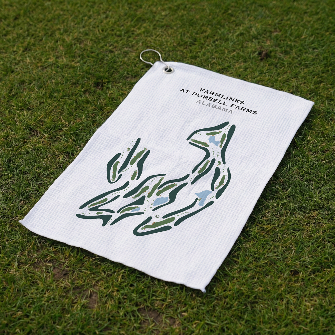 FarmLinks at Pursell Farms, Alabama - Printed Golf Course