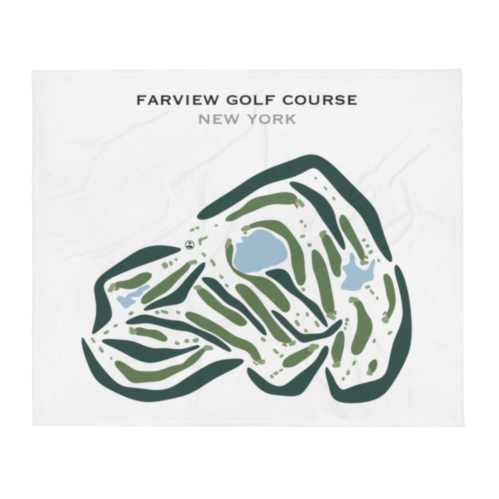 Farview Golf Course, New York - Printed Golf Courses