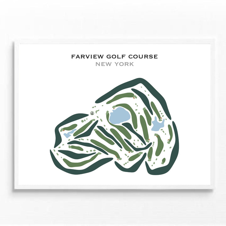 Farview Golf Course, New York - Printed Golf Courses