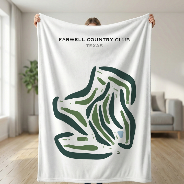 Farwell Country Club, Texas - Printed Golf Courses