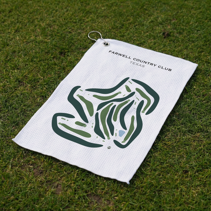 Farwell Country Club, Texas - Printed Golf Courses
