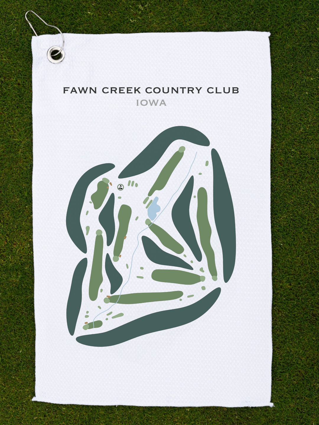 Fawn Creek Country Club, Iowa - Printed Golf Courses