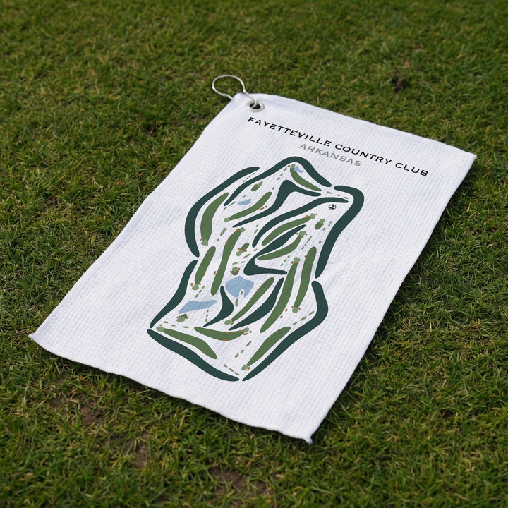 Fayetteville Country Club, Arkansas - Printed Golf Courses
