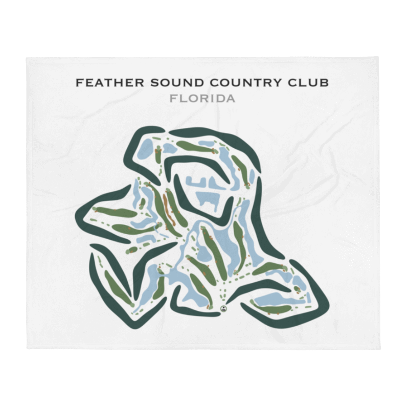 Feather Sound Country Club, Florida - Printed Golf Courses