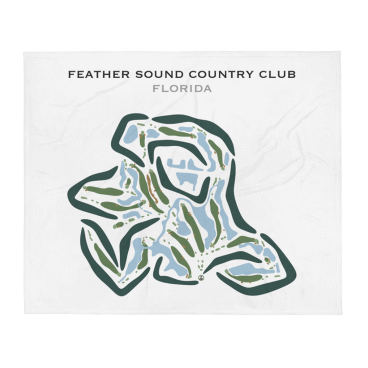 Feather Sound Country Club, Florida - Printed Golf Courses