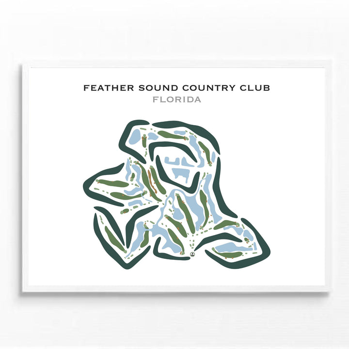 Feather Sound Country Club, Florida - Printed Golf Courses