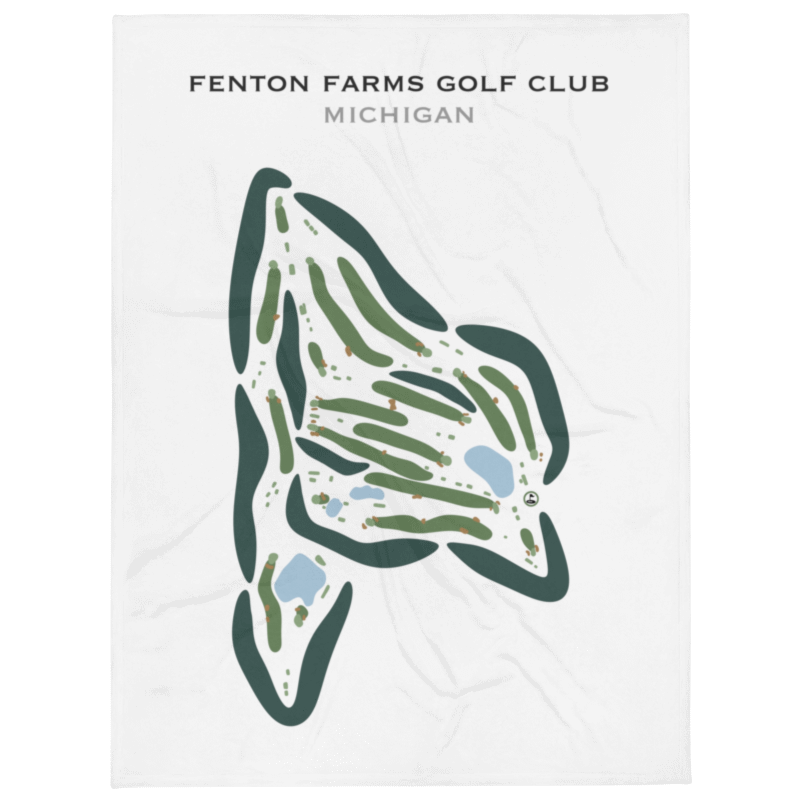 Fenton Farms Golf Club, Michigan - Printed Golf Courses