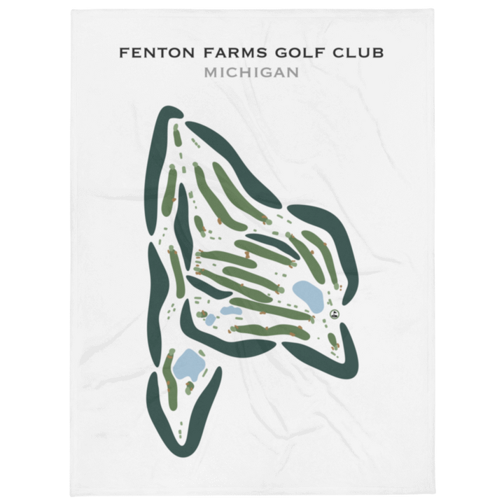 Fenton Farms Golf Club, Michigan - Printed Golf Courses
