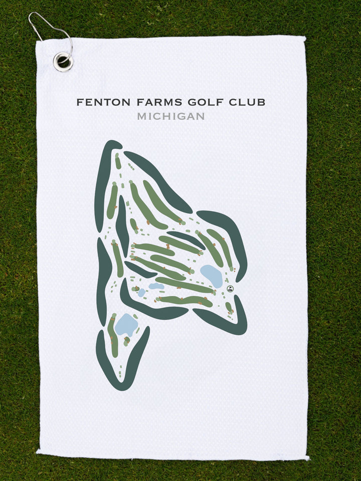 Fenton Farms Golf Club, Michigan - Printed Golf Courses