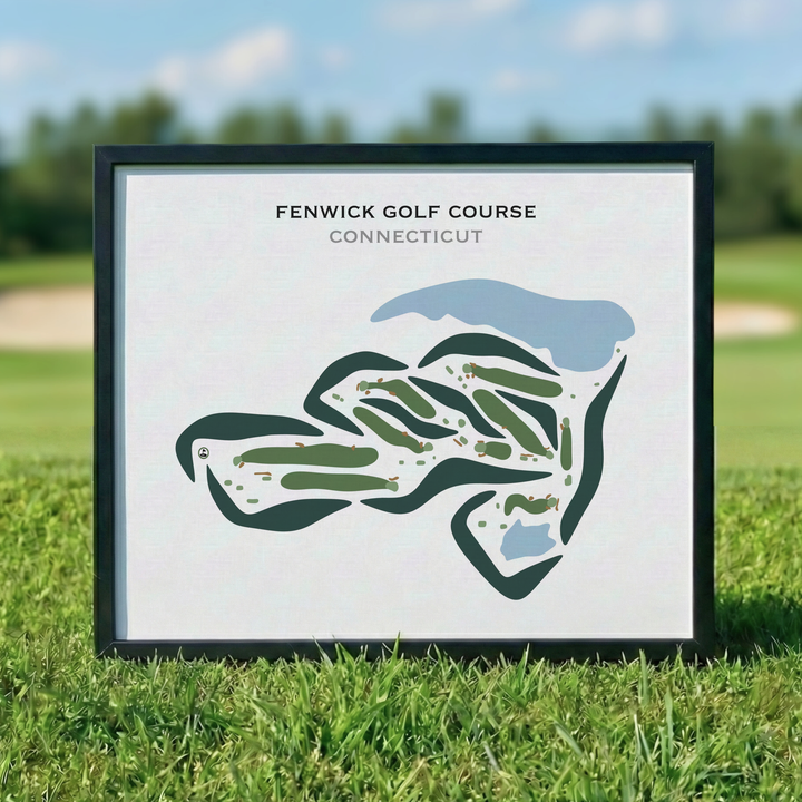 Fenwick Golf Course, Connecticut - Printed Golf Courses